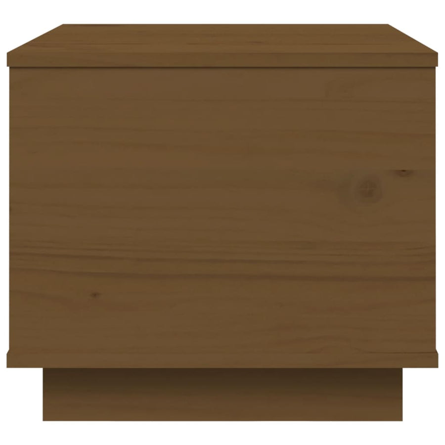 Salontafel 40X50X35 Cm Massief Grenenhout Honingbruin