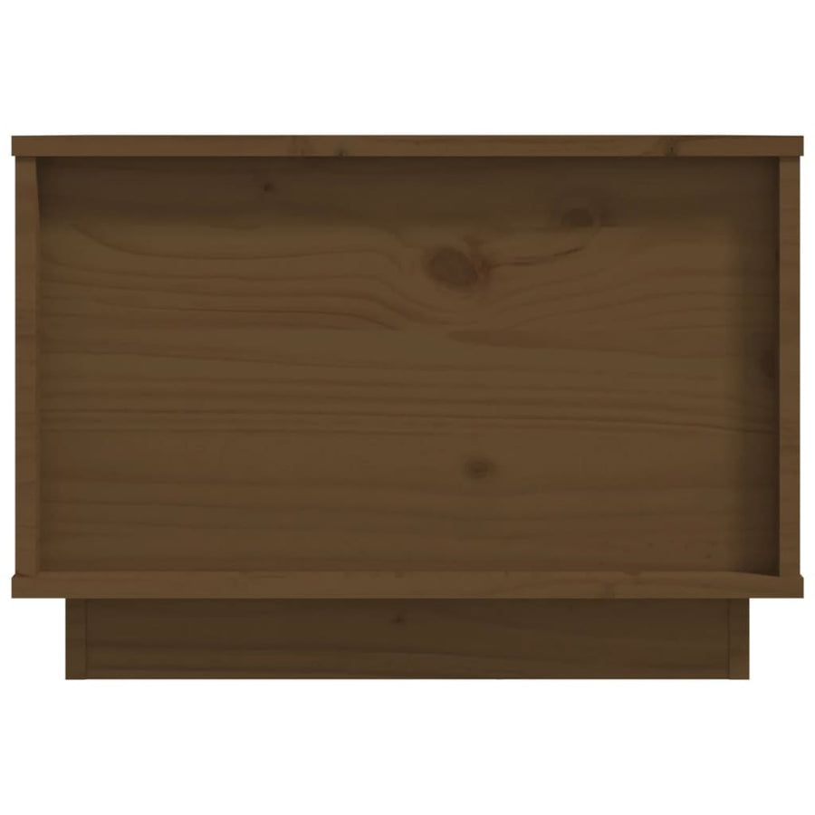Salontafel 40X50X35 Cm Massief Grenenhout Honingbruin
