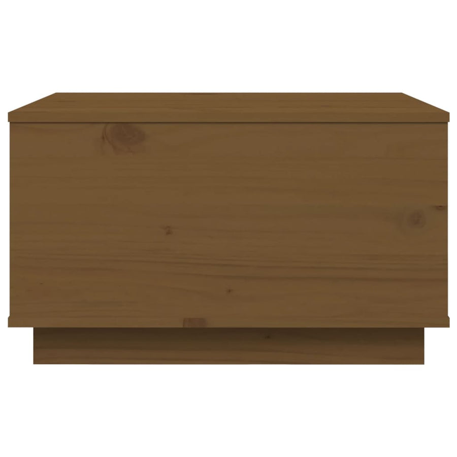 Salontafel 60X50X35 Cm Massief Grenenhout Honingbruin