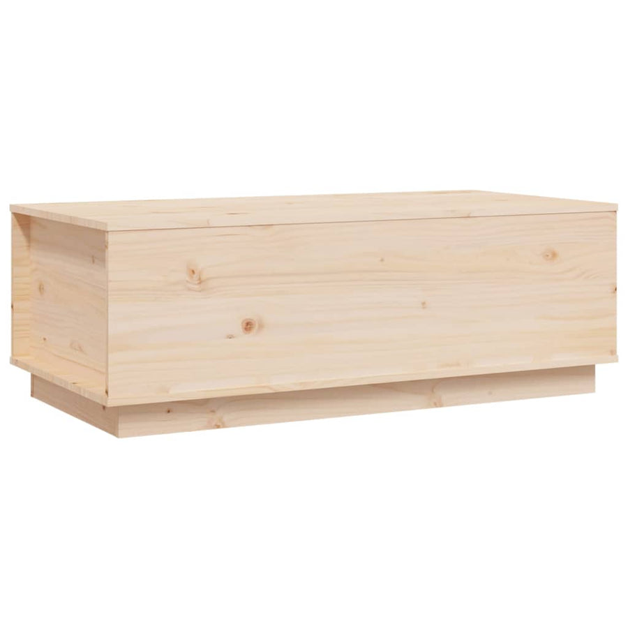 Salontafel 100X50X35 Cm Massief Grenenhout