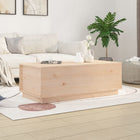 Coffee table 100x50x35 cm solid pine wood