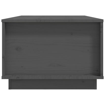 Salontafel 100X50X35 Cm Massief Grenenhout Grijs