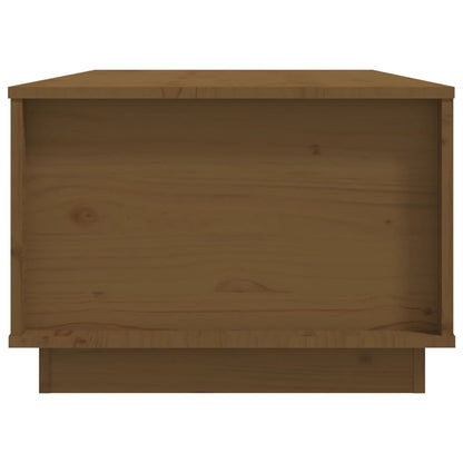 Salontafel 100X50X35 Cm Massief Grenenhout Honingbruin