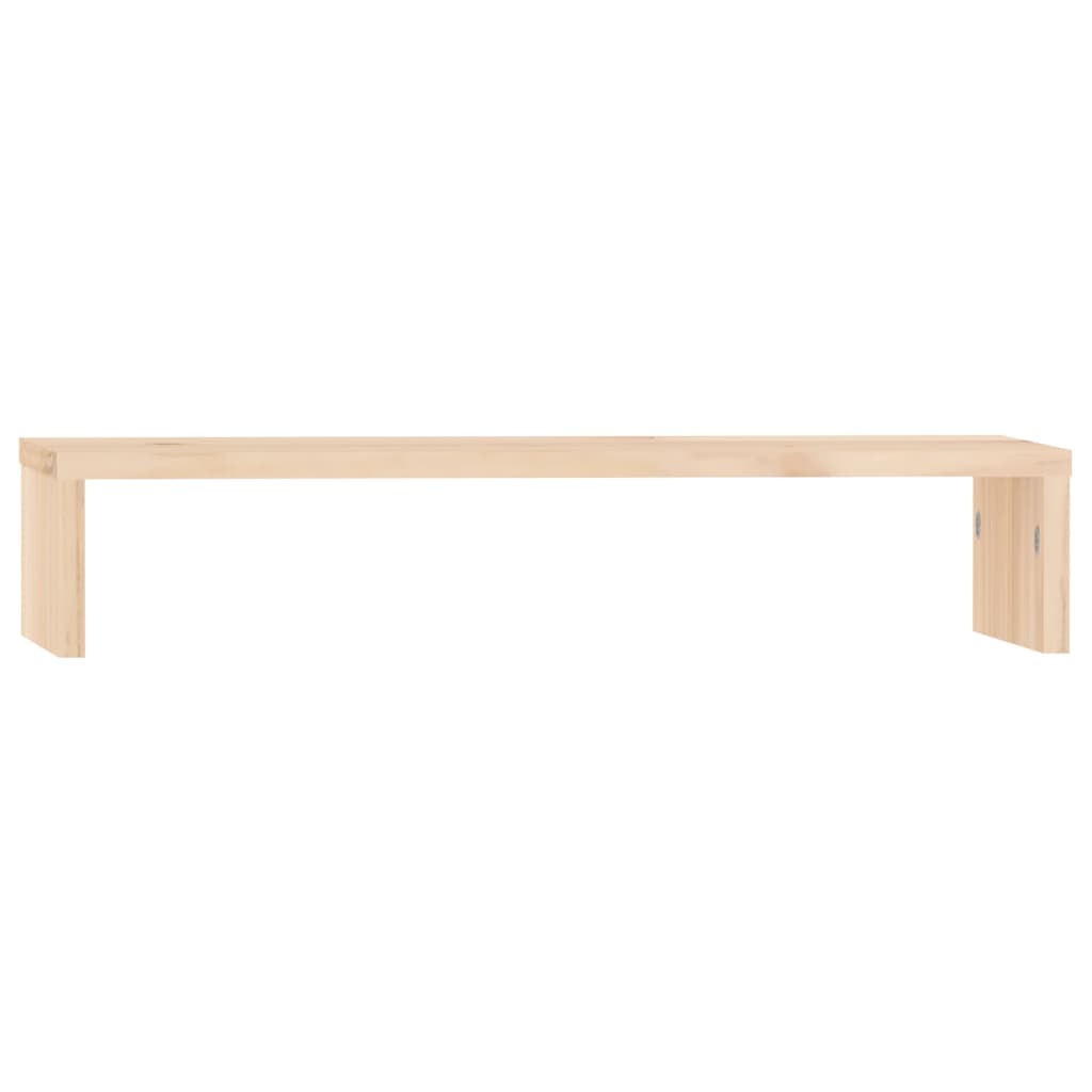 Monitorstandaard 50x27x10 cm massief grenenhout