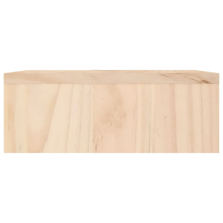 Monitorstandaard 100x27x10 cm massief grenenhout