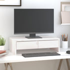 Monitor stand 50x27x15 cm solid pine white
