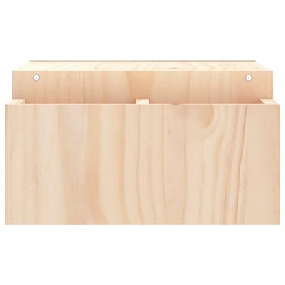 Monitorstandaard 70x27,5x15 cm massief grenenhout 70 x 27.5 x 15 cm Naturel
