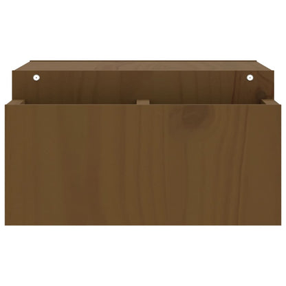 Monitorstandaard 70x27,5x15 cm massief grenenhout honingbruin 70 x 27.5 x 15 cm Honingbruin