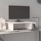Monitor stand 50x27x15 cm solid pine white