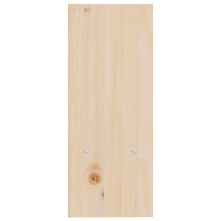 Monitorstandaard (39-72)X17X43 Cm Massief Grenenhout Naturel
