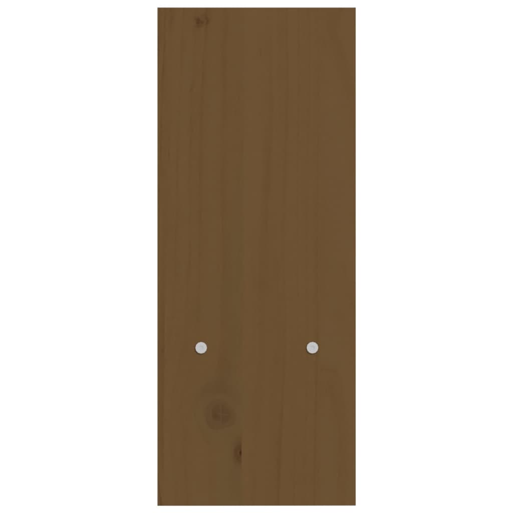 Monitorstandaard (39-72)X17X43 Cm Grenenhout Honingbruin