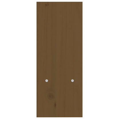 Monitorstandaard (39-72)X17X43 Cm Grenenhout Honingbruin