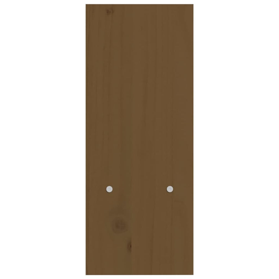 Monitorstandaard (39-72)X17X43 Cm Grenenhout Honingbruin