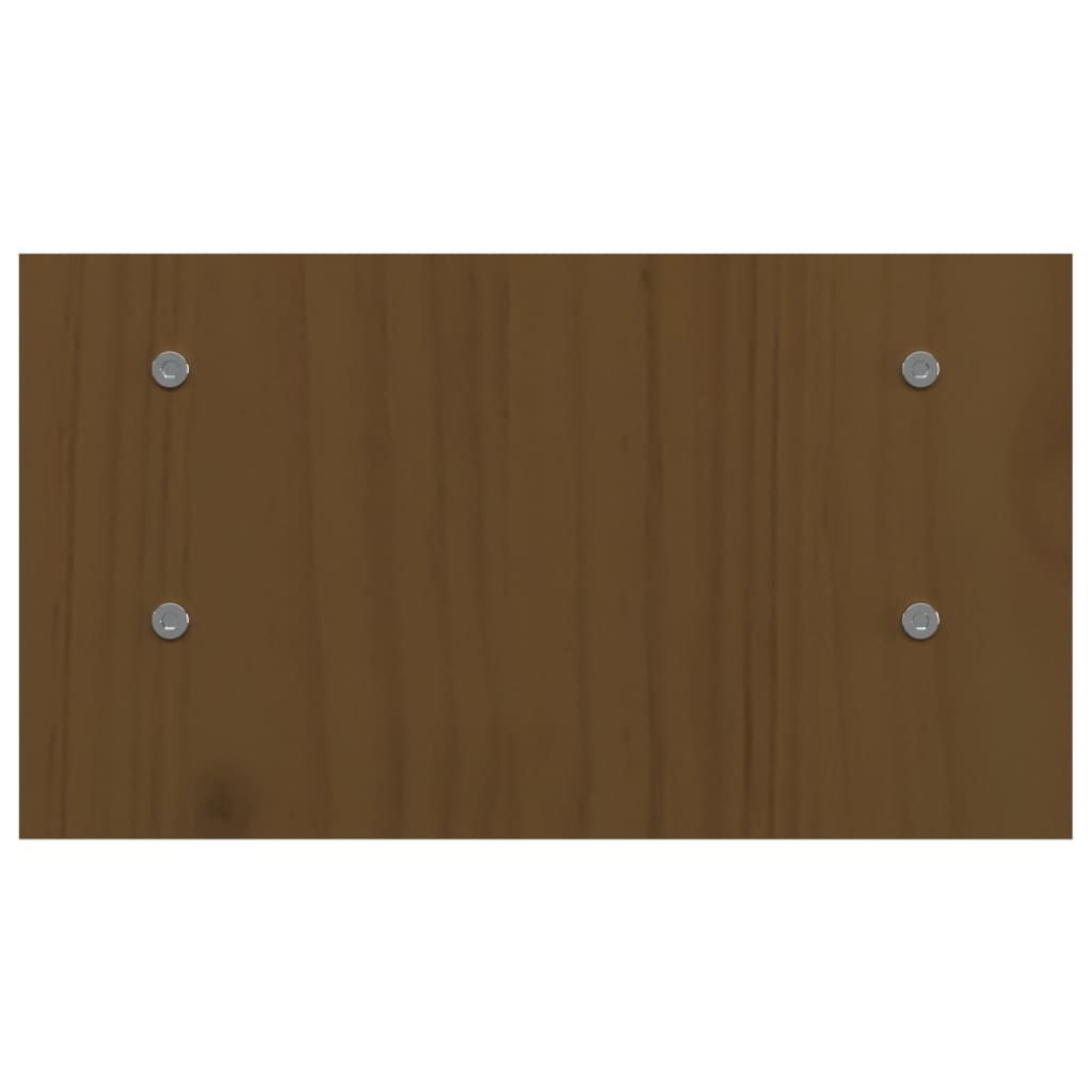 Monitorstandaard 50x27x15 cm massief grenenhout honingbruin 50 x 27 x 15 cm Honingbruin