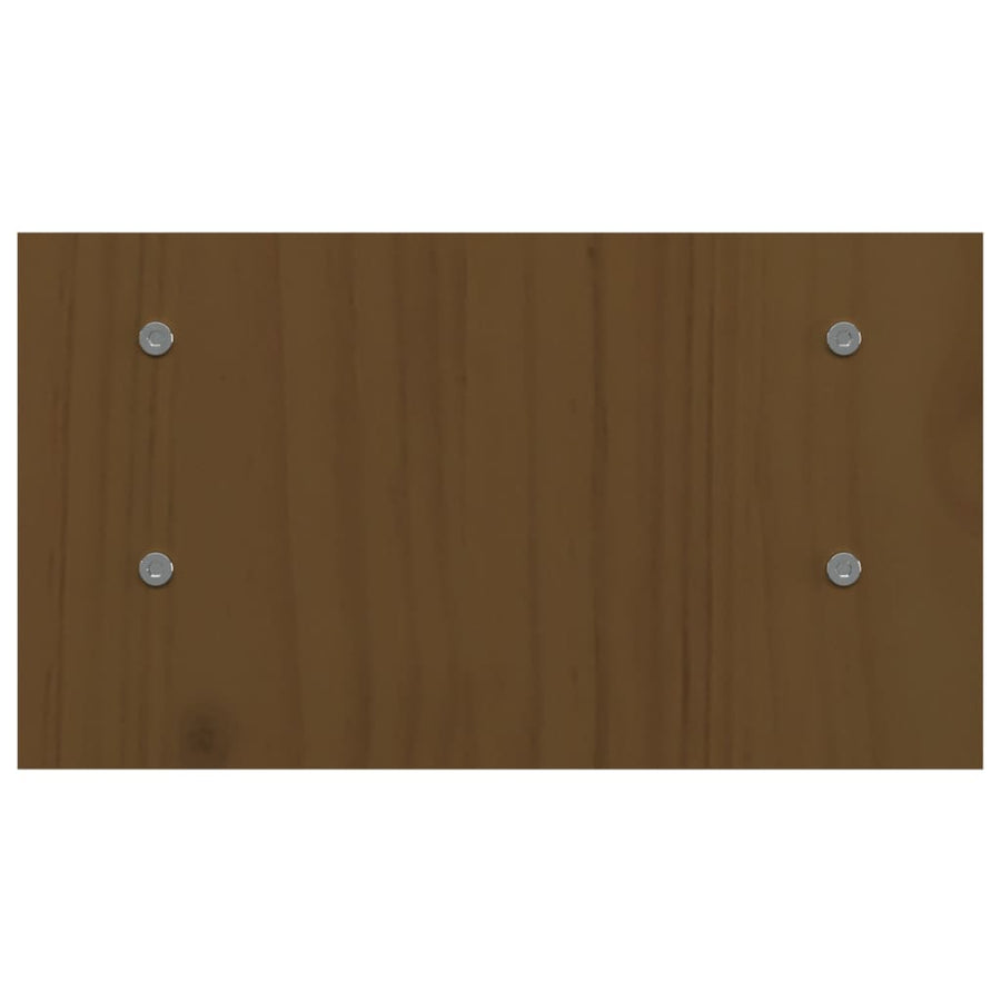 Monitorstandaard 50x27x15 cm massief grenenhout honingbruin 50 x 27 x 15 cm Honingbruin