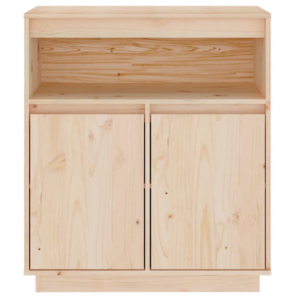 Dressoir 70X34X80 Cm Massief Grenenhout