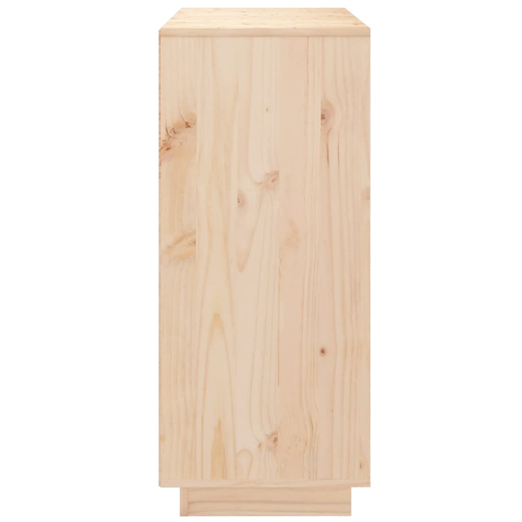 Dressoir 70X34X80 Cm Massief Grenenhout