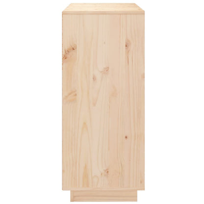 Dressoir 70X34X80 Cm Massief Grenenhout