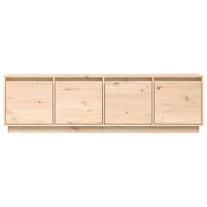 Tv-Meubel 156X37X45 Cm Massief Grenenhout Naturel