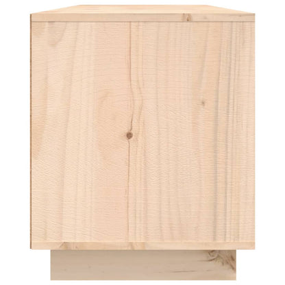 Tv-Meubel 156X37X45 Cm Massief Grenenhout Naturel