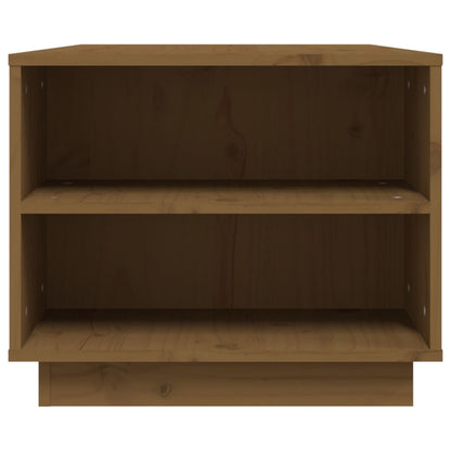 Salontafel 90X49X40,5 Cm Massief Grenenhout Honingbruin