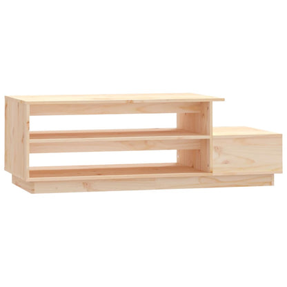 Salontafel 20X50X40,5 Cm Massief Grenenhout Naturel