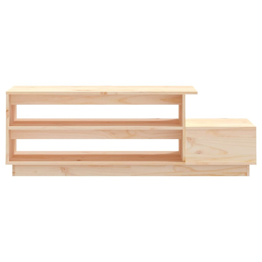 Salontafel 20X50X40,5 Cm Massief Grenenhout Naturel