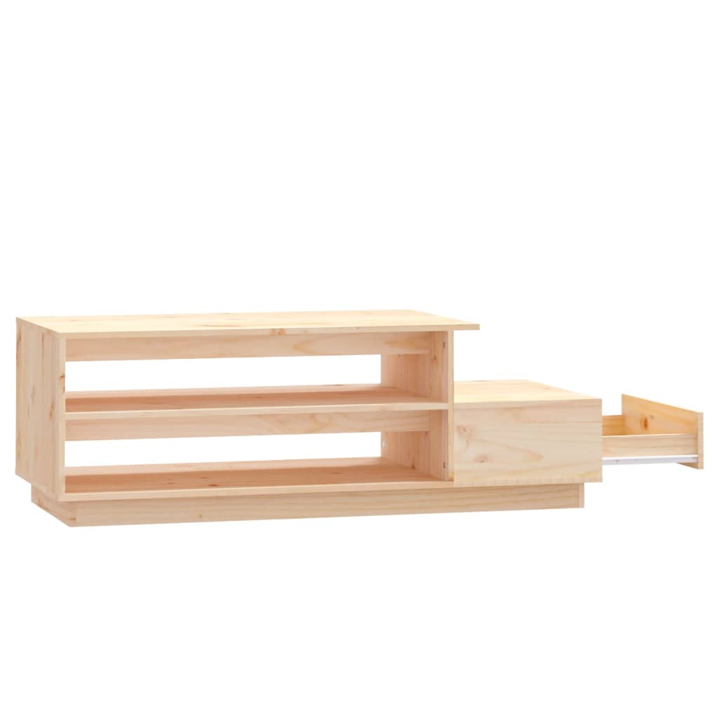 Salontafel 20X50X40,5 Cm Massief Grenenhout Naturel