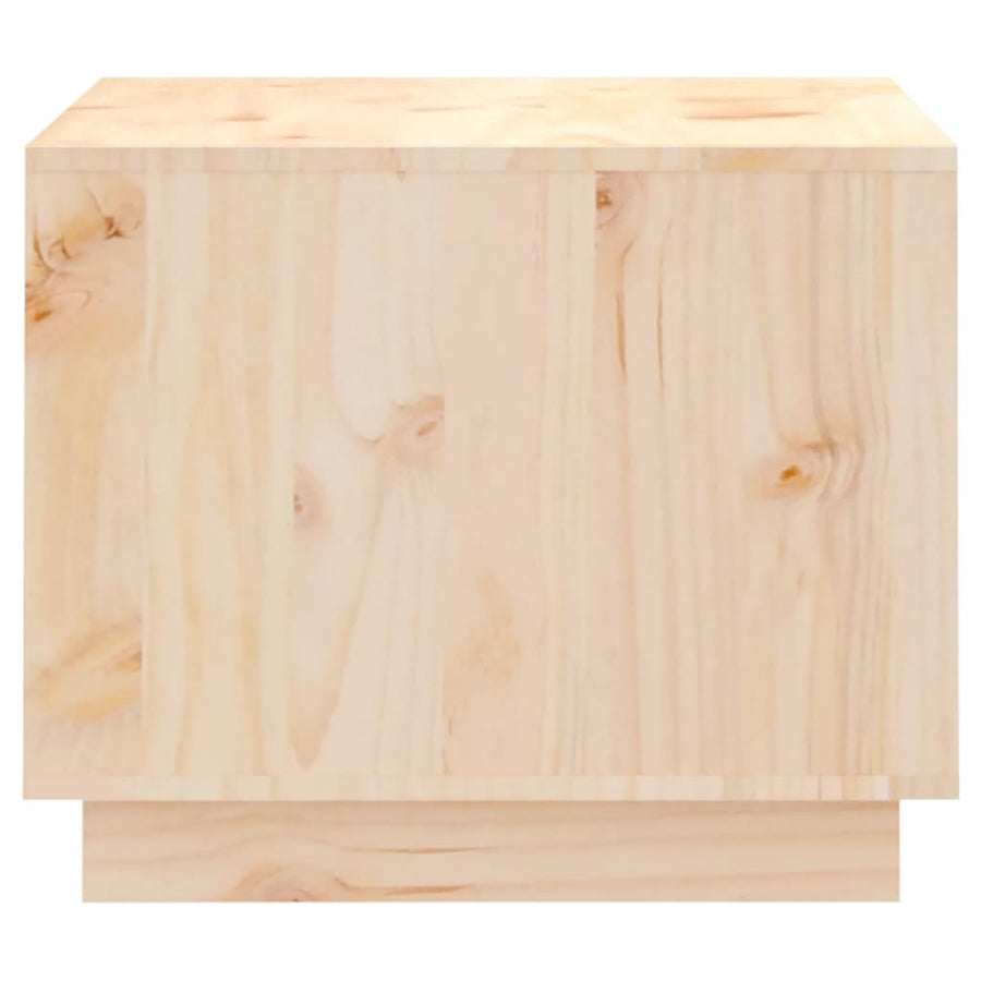 Salontafel 20X50X40,5 Cm Massief Grenenhout Naturel