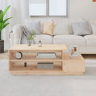 Coffee table 120x50x40.5 cm solid pine wood