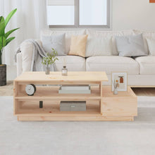 Salontafel 20X50X40,5 Cm Massief Grenenhout Naturel