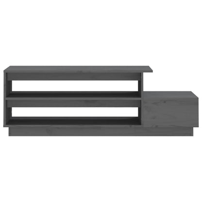 Salontafel 20X50X40,5 Cm Massief Grenenhout Grijs