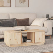 Coffee table 110x50x40 cm solid pine wood