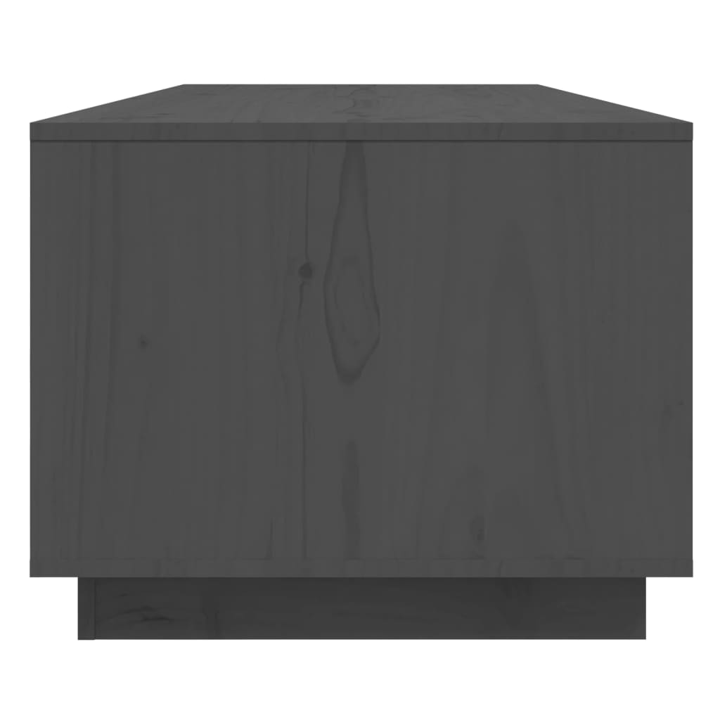 Salontafel 110X50X40 Cm Massief Grenenhout Grijs