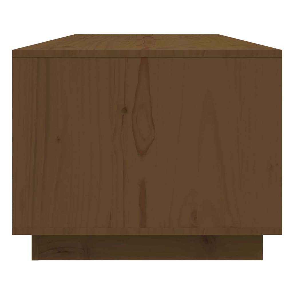 Salontafel 110X50X40 Cm Massief Grenenhout Honingbruin