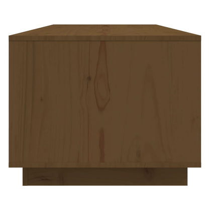 Salontafel 110X50X40 Cm Massief Grenenhout Honingbruin