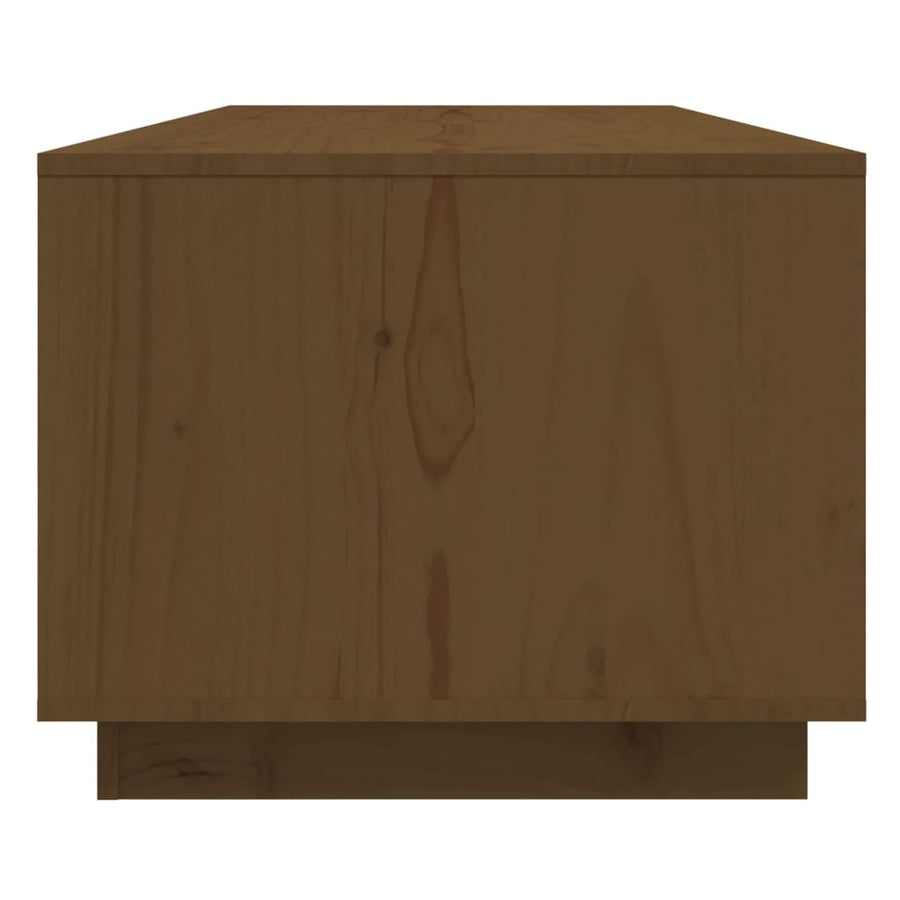 Salontafel 110X50X40 Cm Massief Grenenhout Honingbruin
