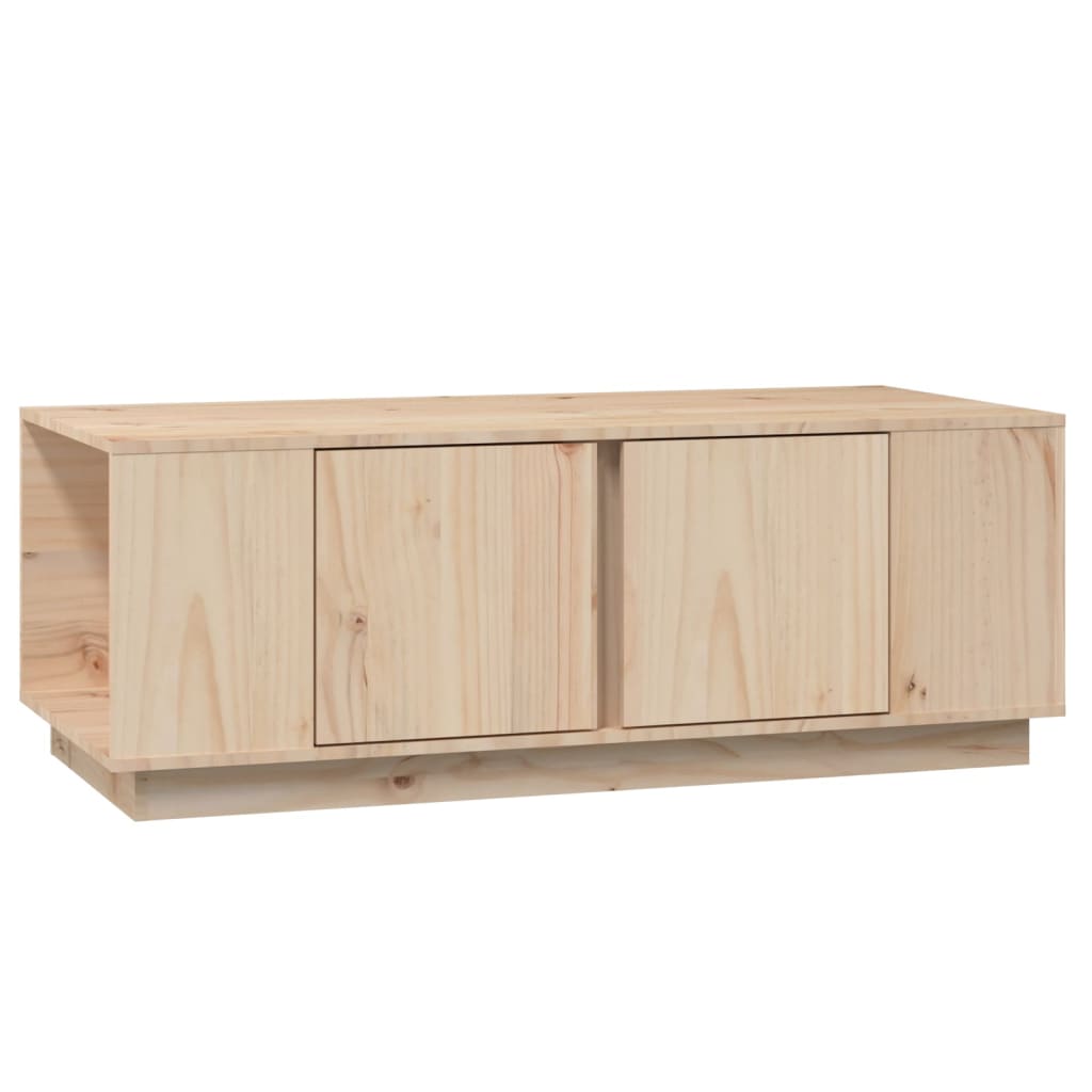 Salontafel 110X50X40 Cm Massief Grenenhout