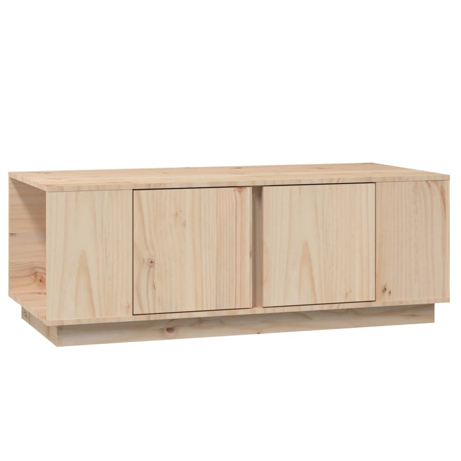 Salontafel 110X50X40 Cm Massief Grenenhout