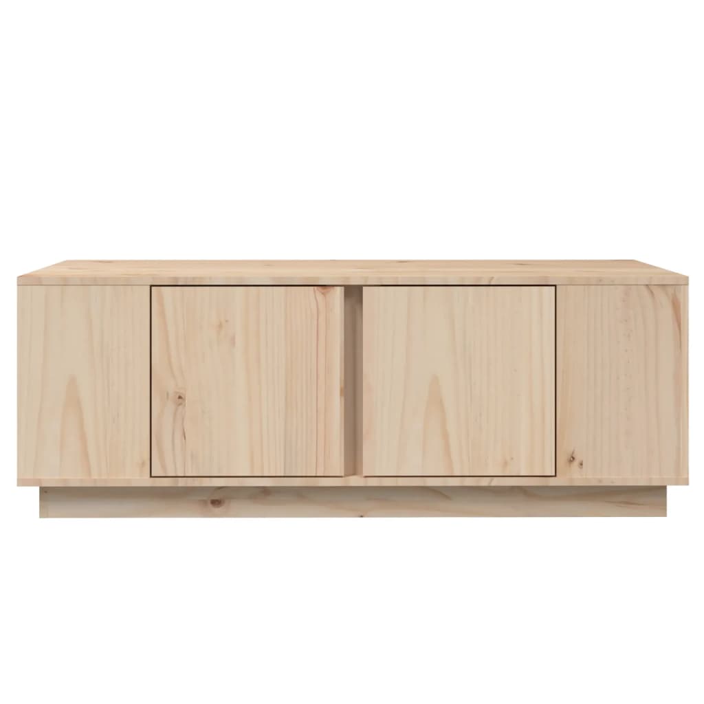 Salontafel 110X50X40 Cm Massief Grenenhout