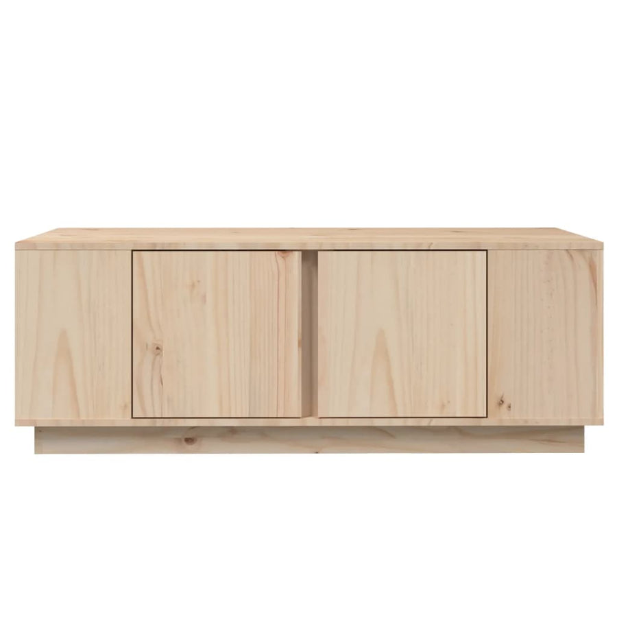 Salontafel 110X50X40 Cm Massief Grenenhout