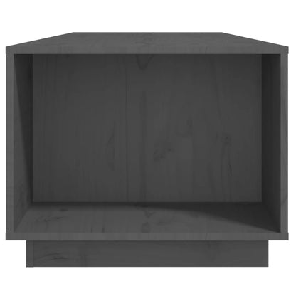 Salontafel 110X50X40 Cm Massief Grenenhout Grijs