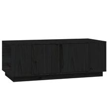 Salontafel 110X50X40 Cm Massief Grenenhout Zwart