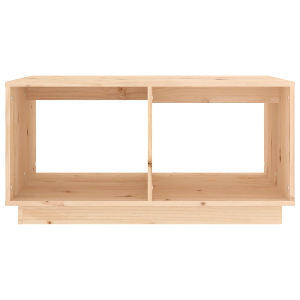 Salontafel 80X50X40 Cm Massief Grenenhout Naturel