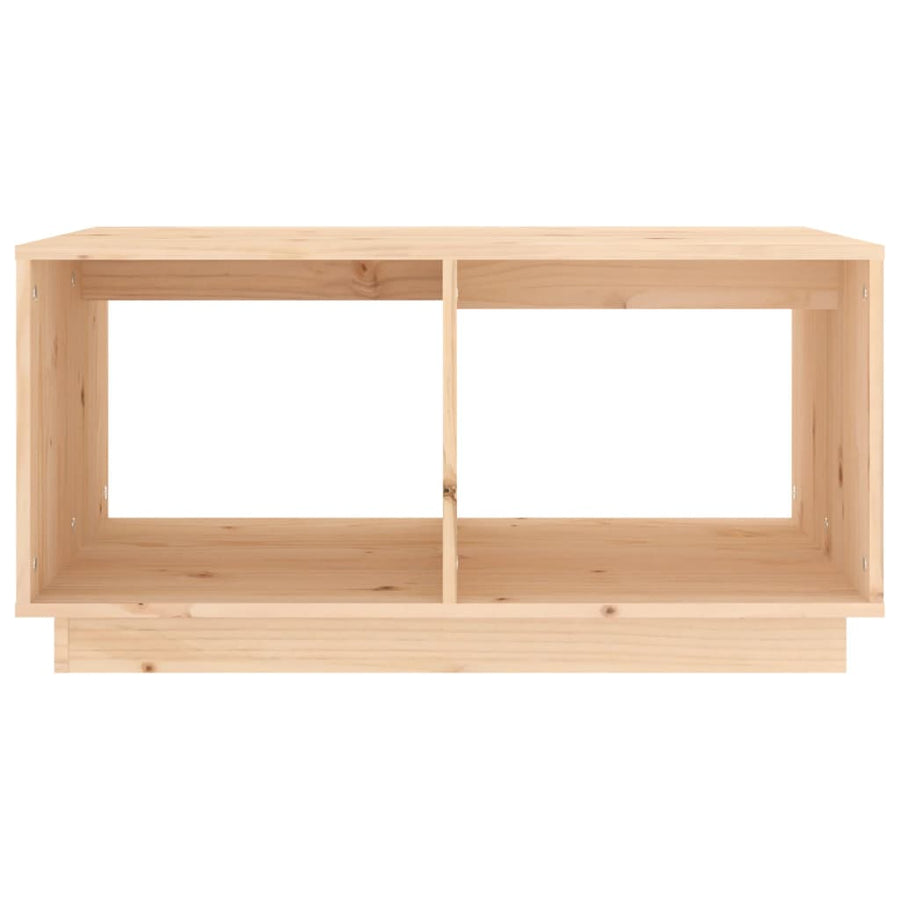 Salontafel 80X50X40 Cm Massief Grenenhout Naturel
