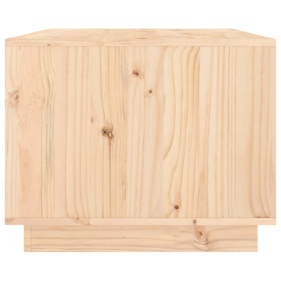 Salontafel 80X50X40 Cm Massief Grenenhout Naturel