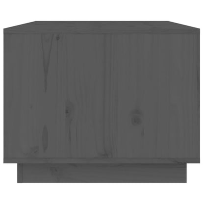 Salontafel 80X50X40 Cm Massief Grenenhout Grijs
