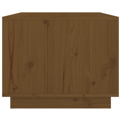 Salontafel 80X50X40 Cm Massief Grenenhout Honingbruin