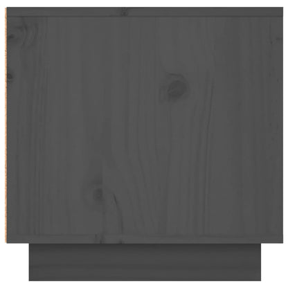 Tv-Meubel 56X40X40 Cm Massief Grenenhout Grijs
