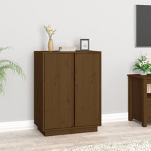Dressoir 60X35X80 Cm Massief Grenenhout Honingbruin